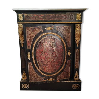 Boulle buffet furniture from the Napoleon III period Vintage from the 1920s