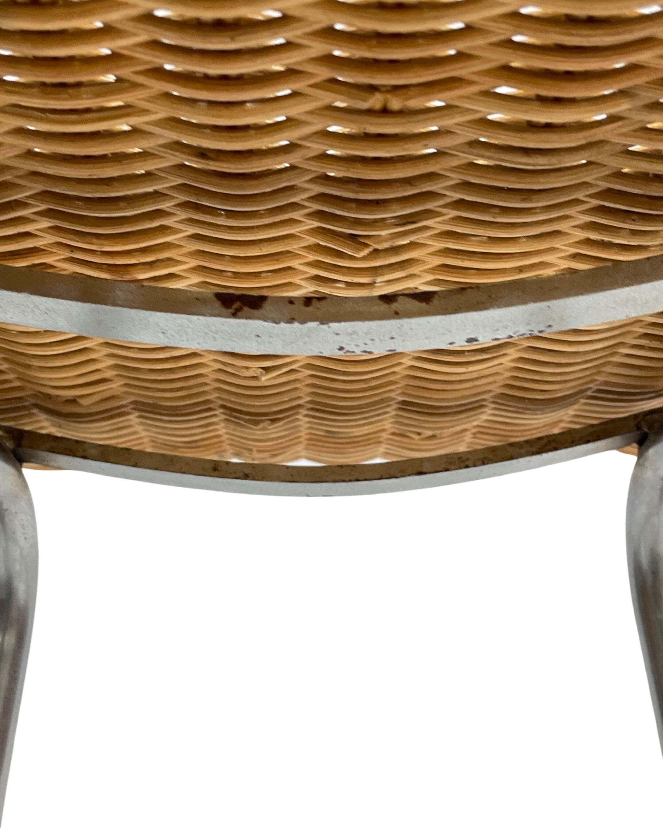 Vintage stool barstool Dirk van Sliedregt Rohe Noordwolde