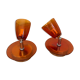 Wall lamps vintage orange lamps