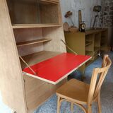 Vintage secretary with compass feet renovated