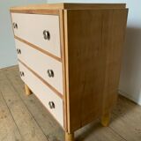 Vintage pink chest of drawers
