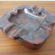 Brutalist ceramic ashtray, 1940s