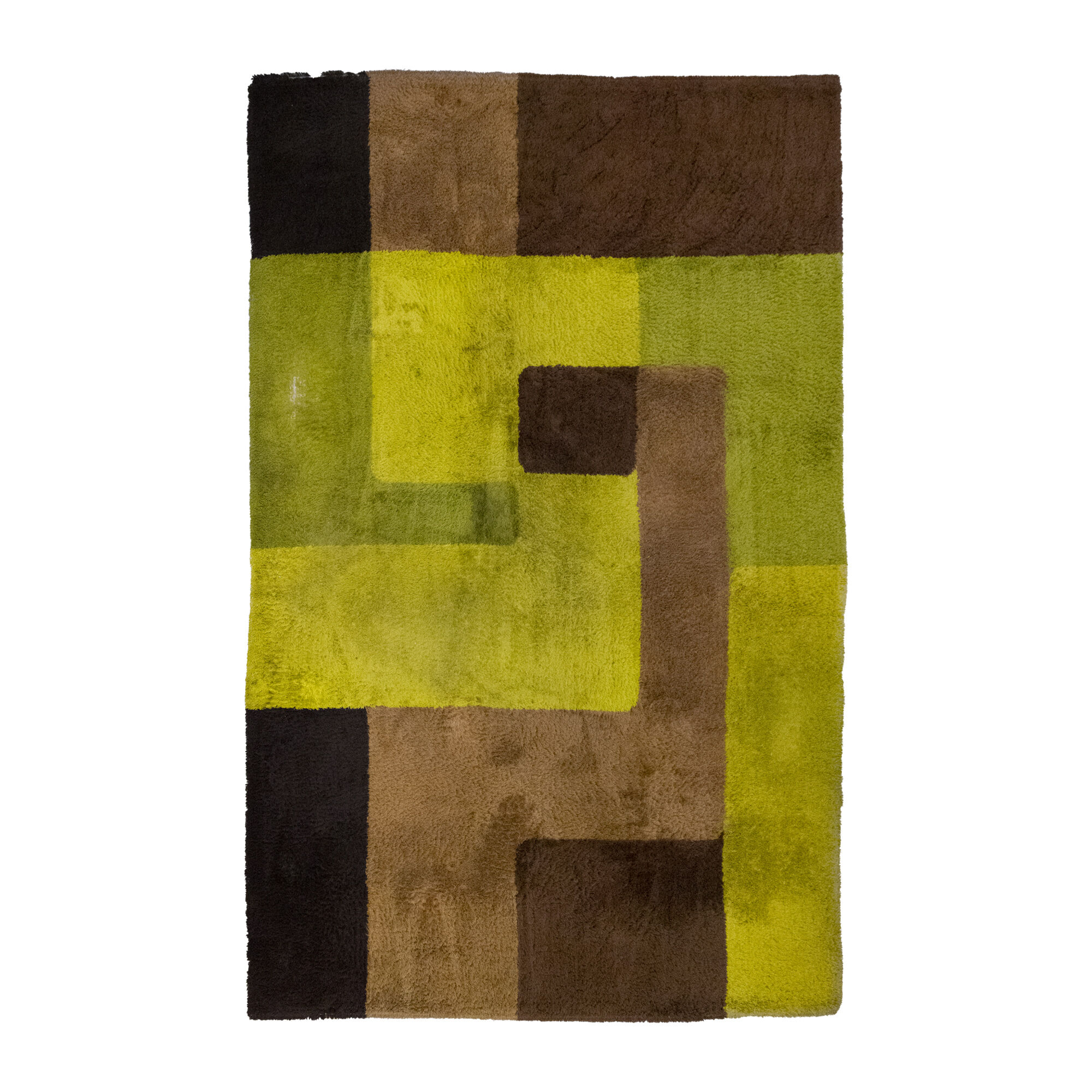 'Cubes' rugs from the green space era