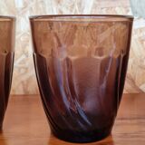 Set of 5 duralex water glasses