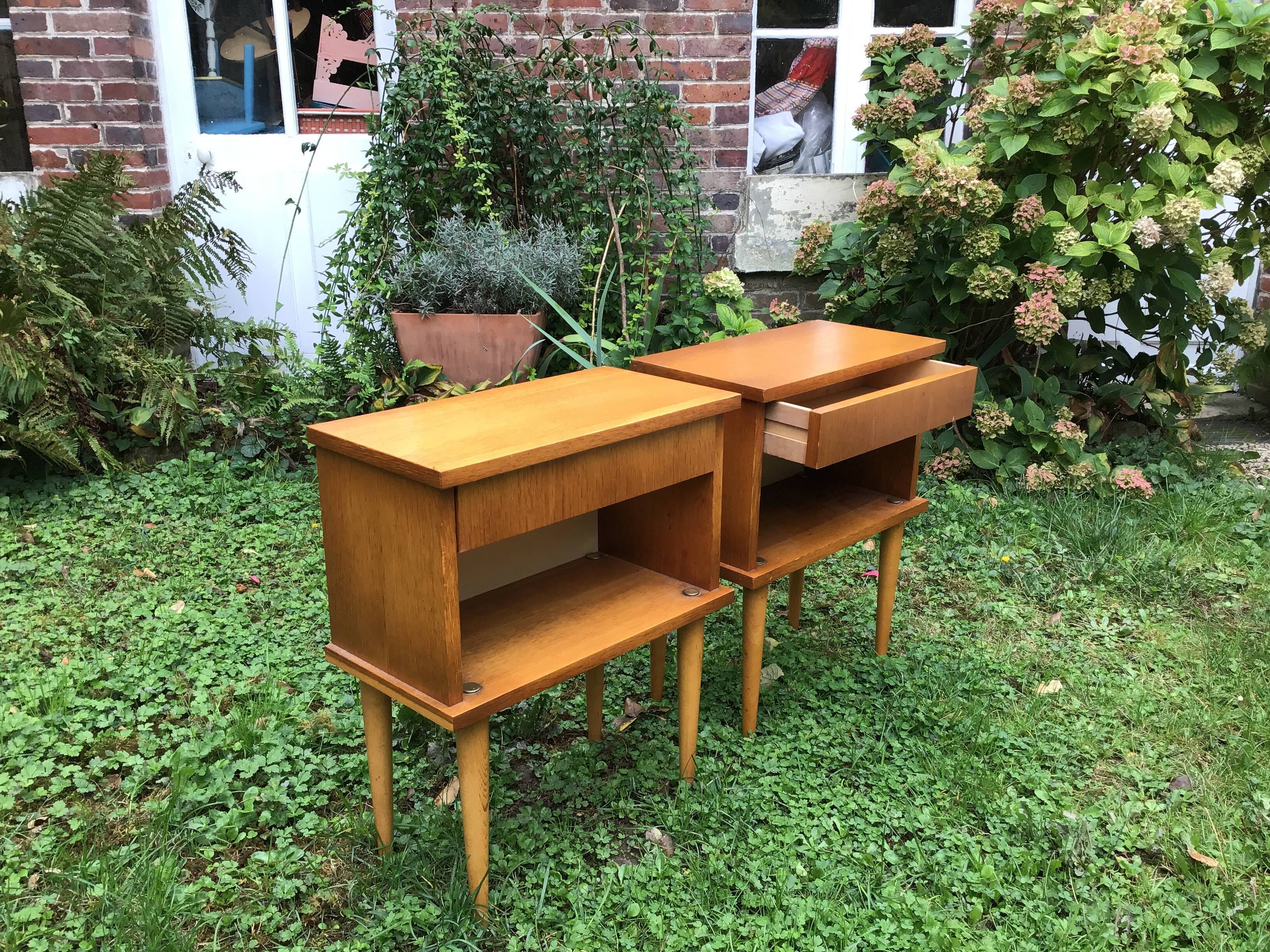 Pair of bedside tables