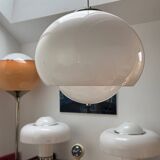 Vintage pendant lamp Harvey Guzzini Burgos: spatial suspension i