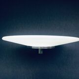 Postmodern Frosted Glass Sconce Wall Lamp from Metalarte, Spain, 1980s