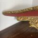 Console murale de style baroque en bois doré