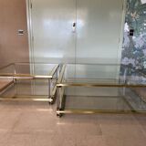 Set of 2 Coffee tables in the style of Pierre Vandel