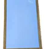 Large Antique Gilded Mirror Height 105 cm