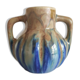 Ceramic vase from the 1930s, signed by Gilbert Méténier