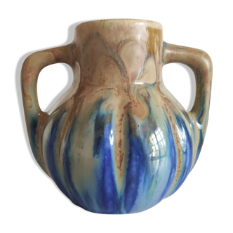 Vase en céramique des années 30, signé Gilbert Méténier