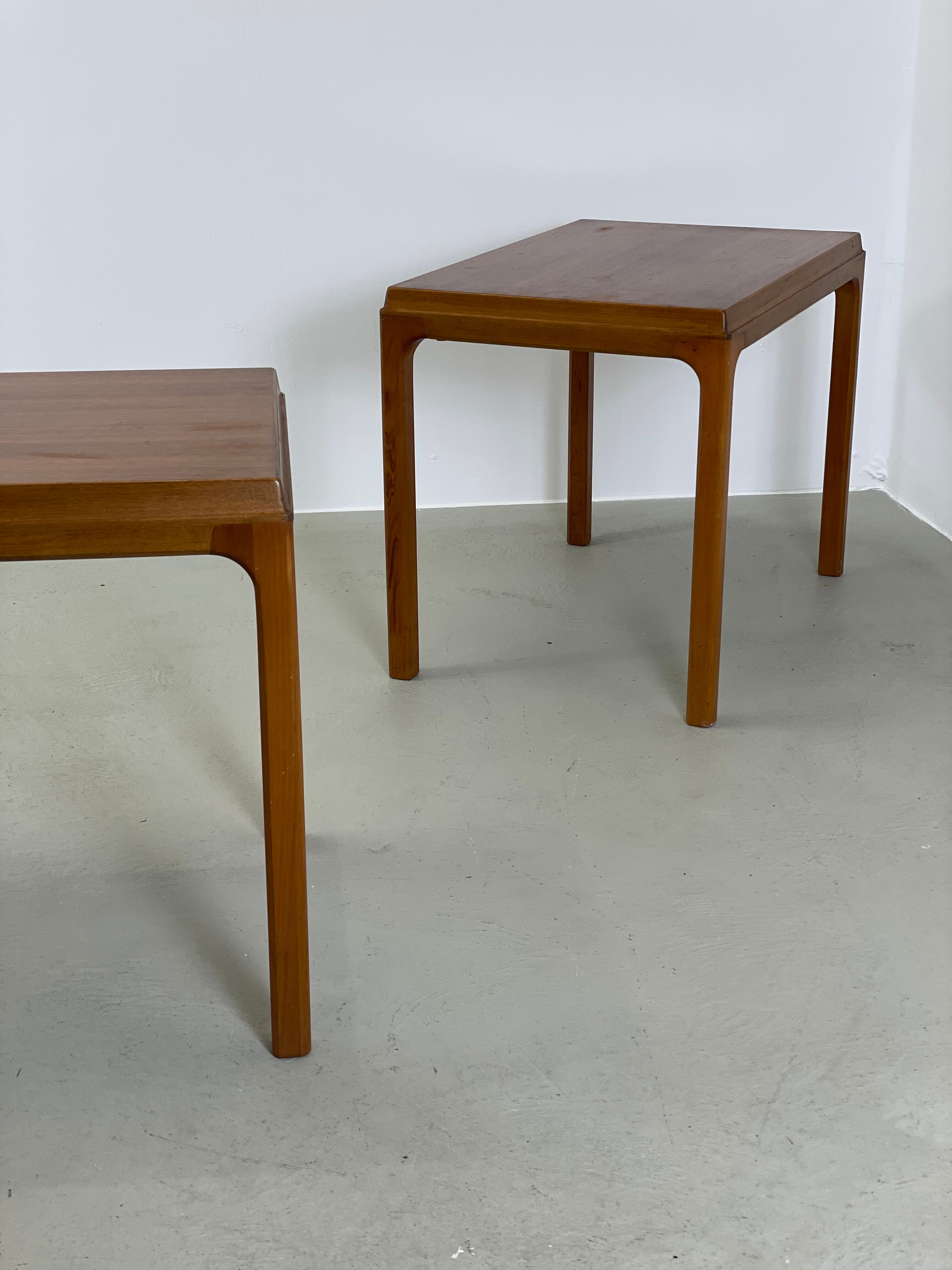 Swedish midcentury beside tables 1960