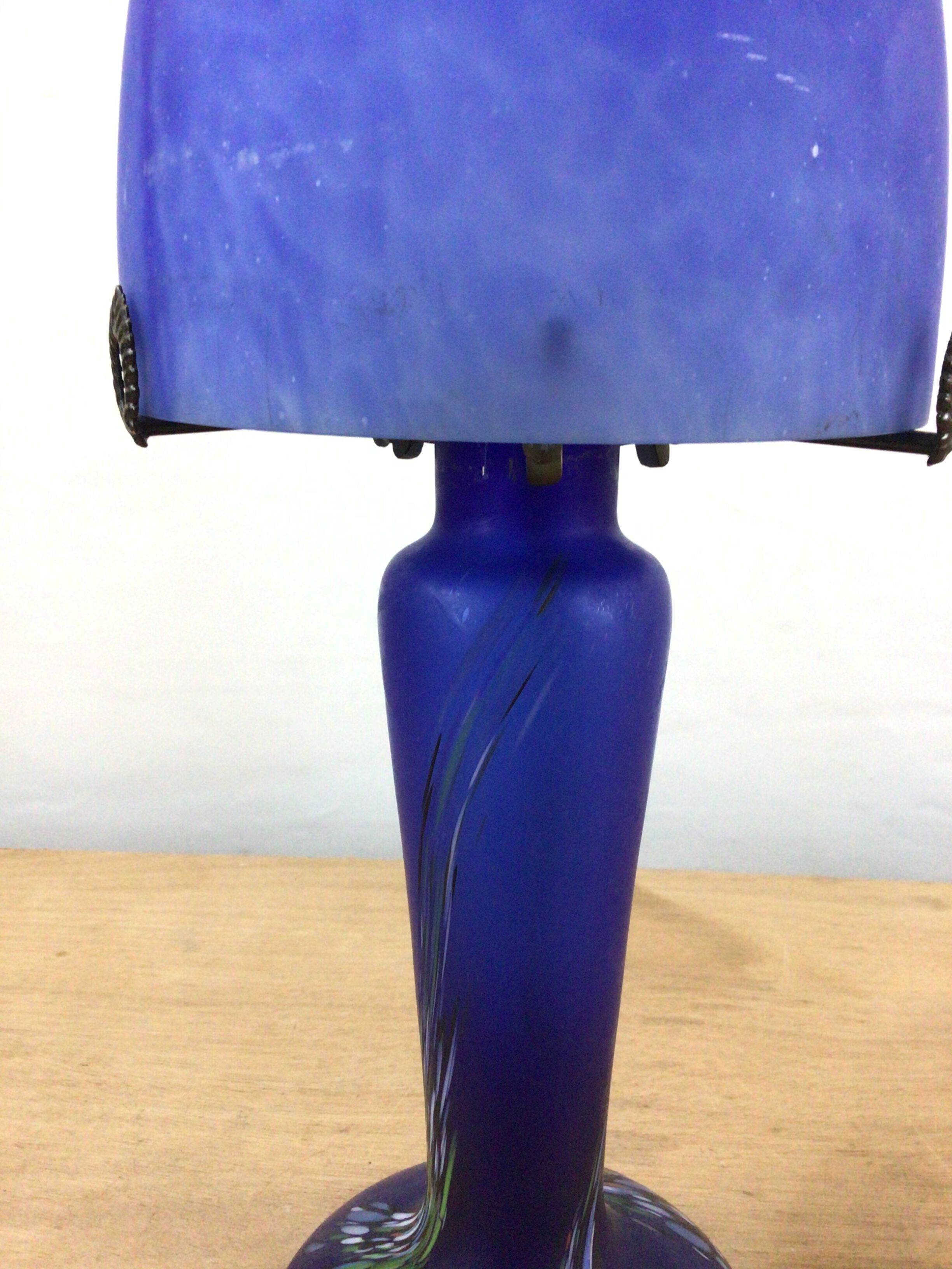 Mushroom lamp glass paste