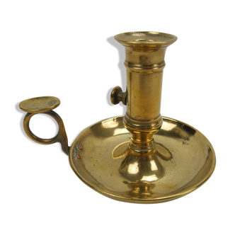 Old brass candle holder old french brass candle holder