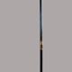 Vintage metal floor lamp with 3 lights and matt white opals