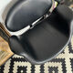 Fauteuil Tulip Pierre Paulin Artifort cuir noir