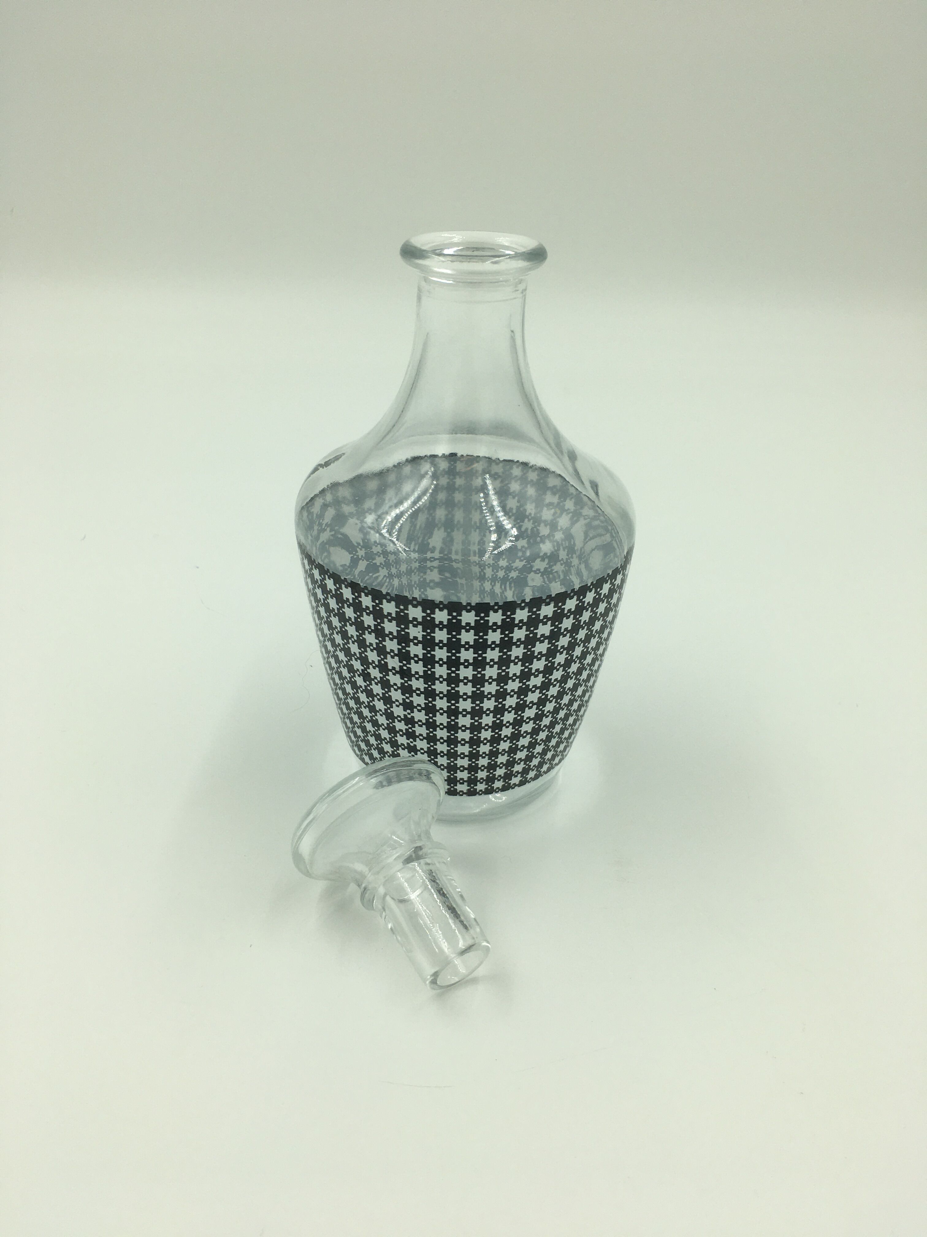 Glass liquor decanter 50s