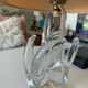 1950s crystal lamp