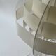 Table lamp in plexiglass by L.BRYLLE & P.JACOBSEN, Denmark design 1960