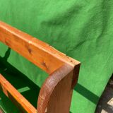 Swedish pine folding bench 1960s-1970s