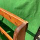 Swedish pine folding bench 1960s-1970s