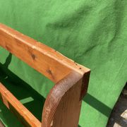 Banc pliant en pin suédois des années 1960-1970