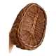 Panier osier ovale