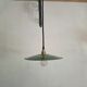 Vintage enamelled sheet metal lamp