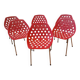 Set of 6 Coquilage chairs, Pierre Guariche
