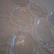 6 glass fish plates from Arcoroc in very good condition.