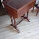 Travailleuse Louis Philippe en acajou