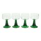 Set of 4 Vintage Luminarc Roemer Wine Glasses France