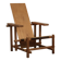 Fauteuil moderniste dans le style de Gerrit Rietveld, Pays-Bas, années 1980.
