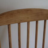 Scandinavian rocking-chair light beech
