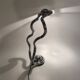 "Tangle" lamp by Richard Zawitz, 1991