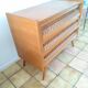 Commode rotin 1950/60