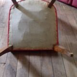 6 leatherette chairs