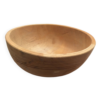 Wooden salad bowl