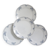 Set of 4 flat plates, Onnaing Algéciras model