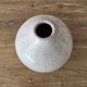 Small round vase / soliflore in Raku / Wabi Sabi style