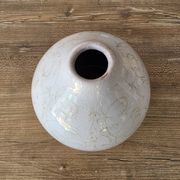 Petit vase boule / soliflore style Raku / Wabi sabi