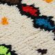 Handwoven coloured wool rug, 155 x 105 cm - P465