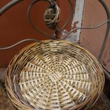 Wicker display baskets
