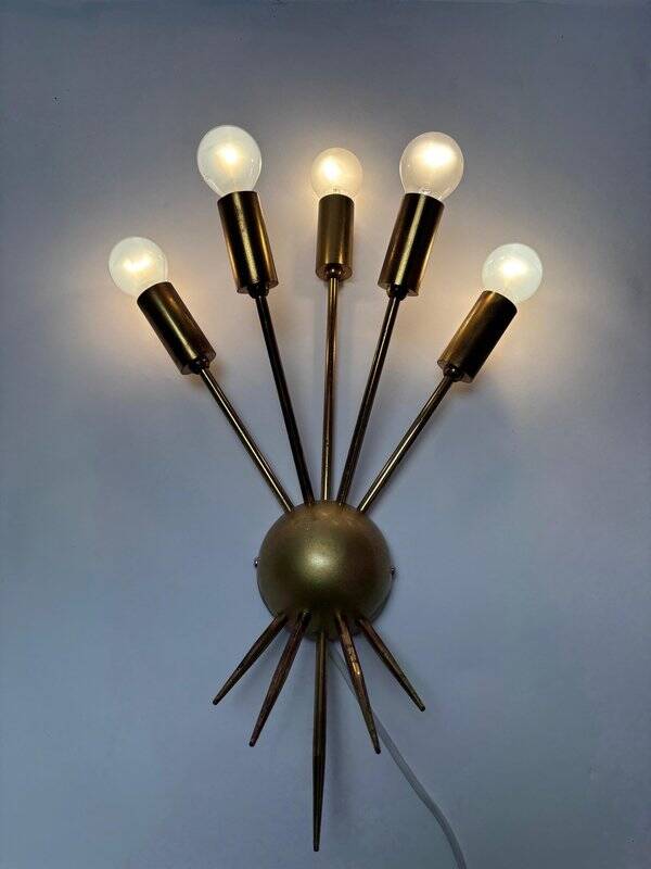 Mid-Century Modern Italian Wall Lights from Stilnovo, 1950s, Set of 2