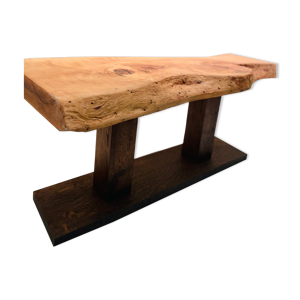 table basse en bois massif