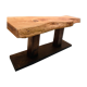 Solid wood coffee table