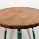 Green Industrial Workshop Stool, 1960s