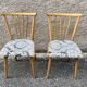 Pair of chairs from the 50s - 60s vintage - Scandinavian style