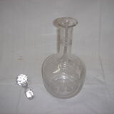 1970 engraved liquor carafe